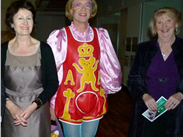 Grayson Perry meeting friends at the Whitworth Art Gallery